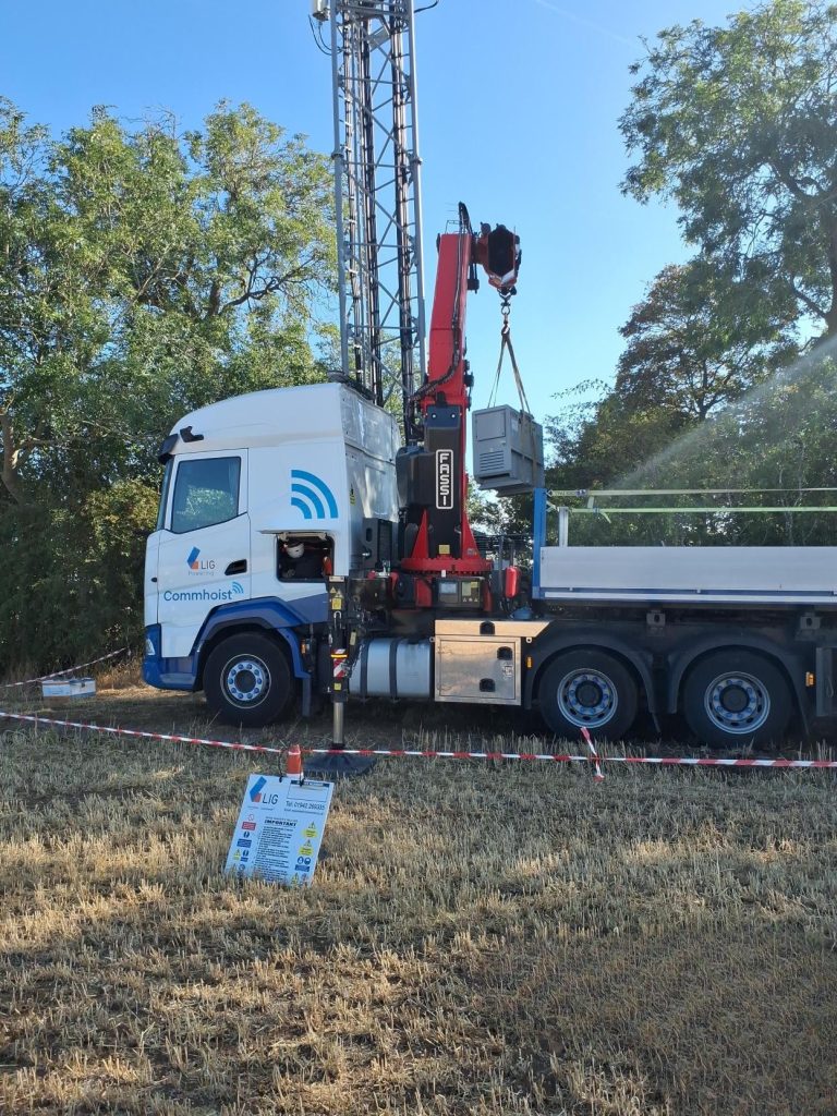 Last-mile generator installation
